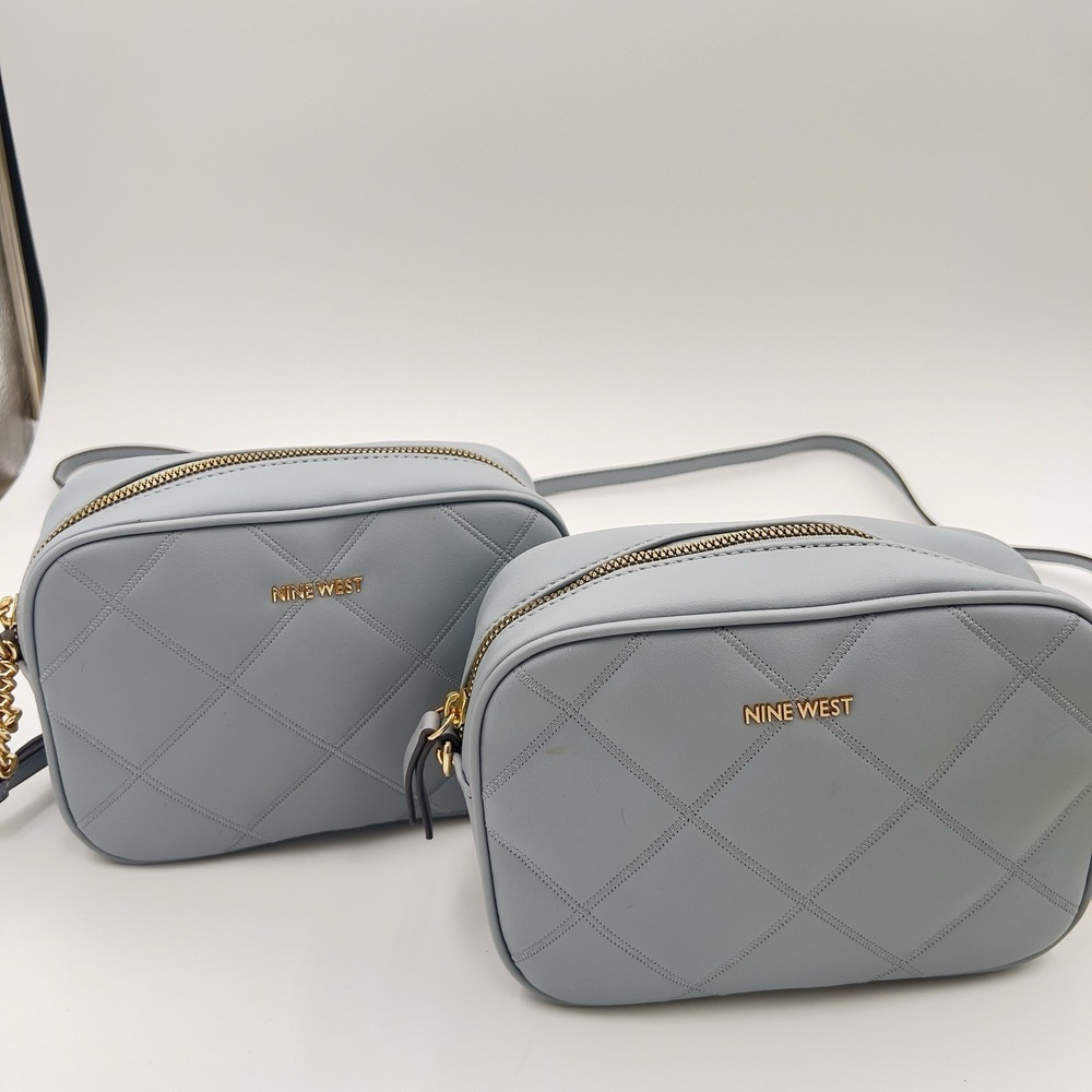 2 Blue Quilted Bag (Nine West)